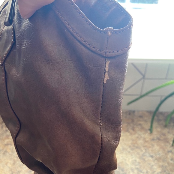 Call It Spring Heeled Leather Boots - Size 7 - Picture 4 of 7